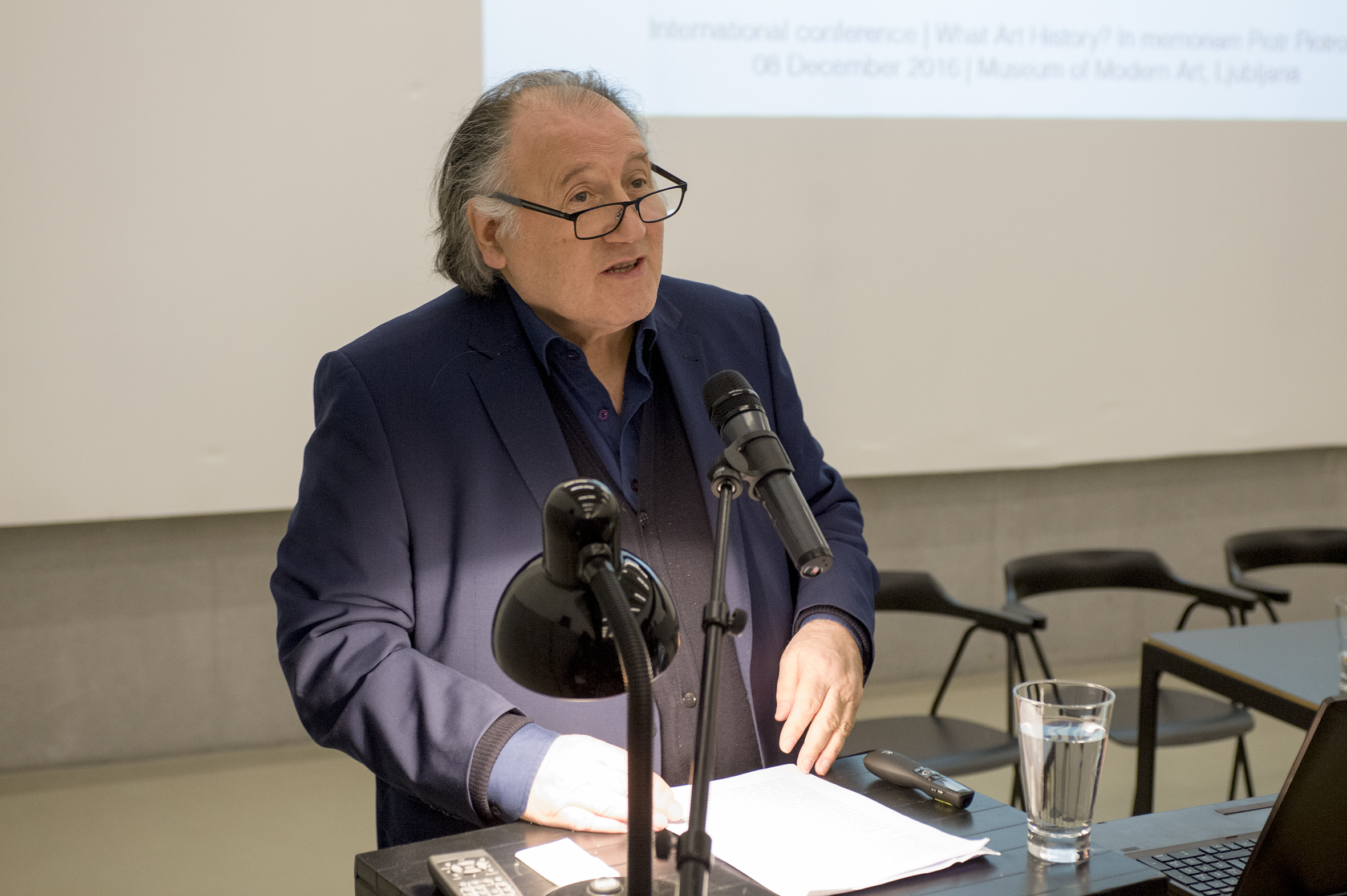 Peter Weibel, foto: Matija Pavlovec